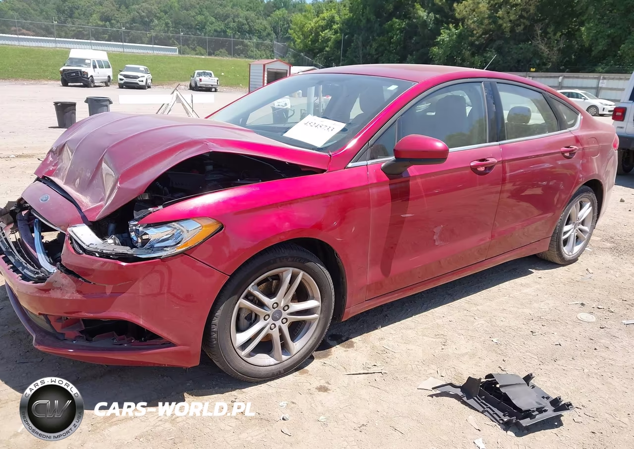 2018 Ford Fusion Se VIN:3FA6P0HD3JR148535 - 2
