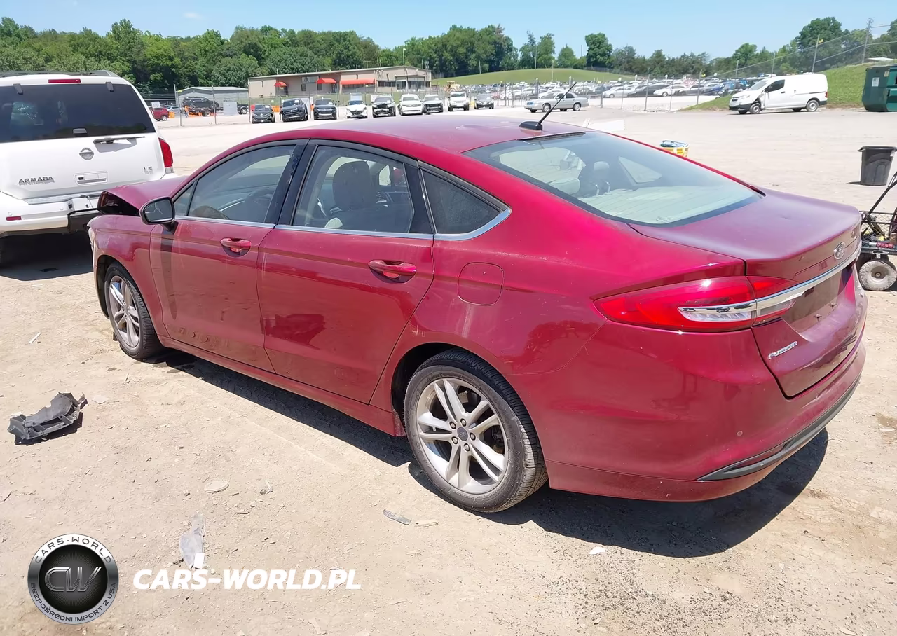 2018 Ford Fusion Se VIN:3FA6P0HD3JR148535 - 3