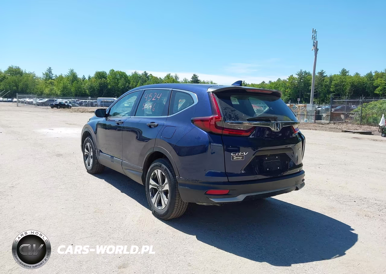 2020 Honda Cr-V Awd Lx VIN:2HKRW2H28LH609349 - 3