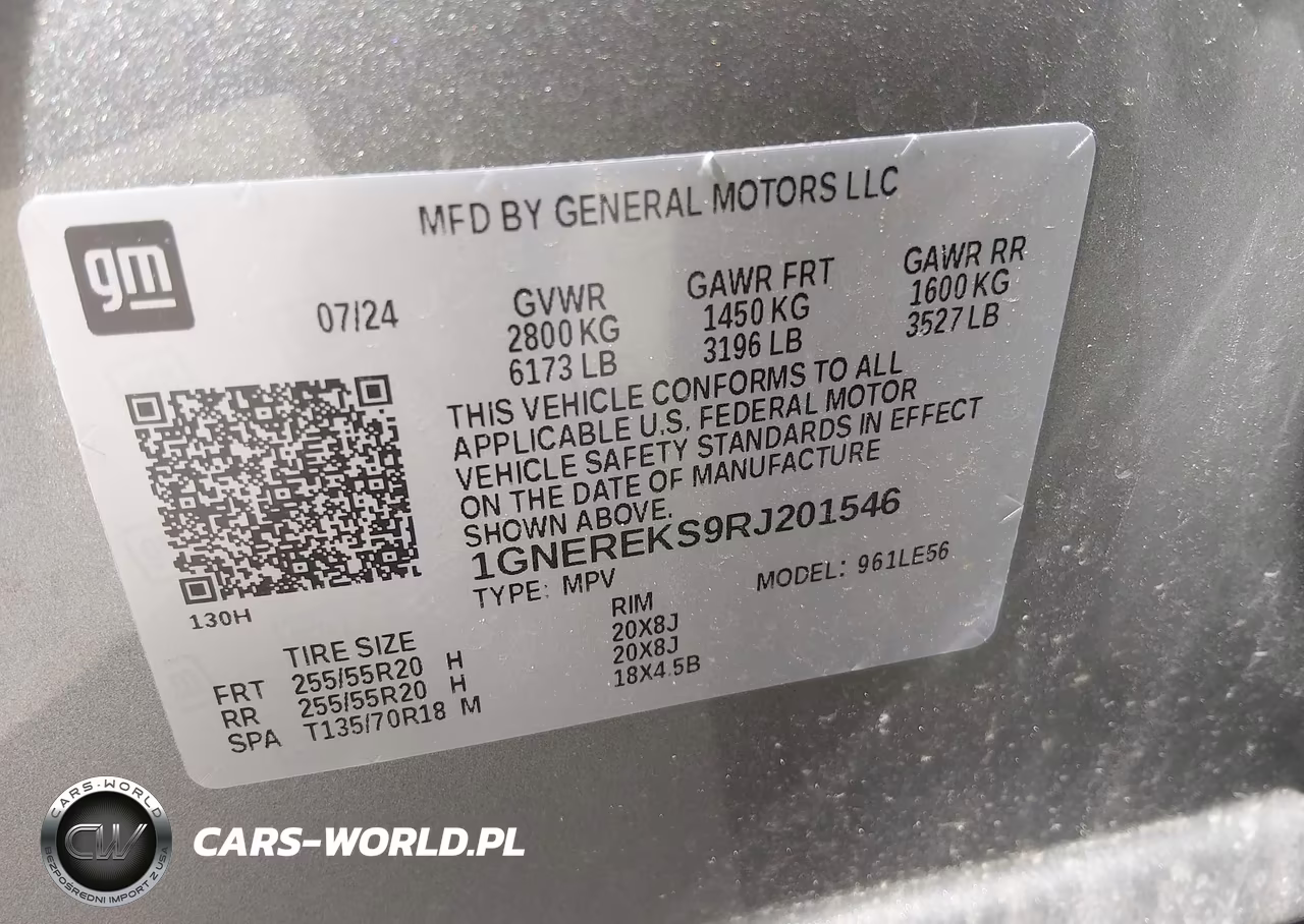 2024 Chevrolet Traverse Fwd Ls VIN:1GNEREKS9RJ201546 - 9