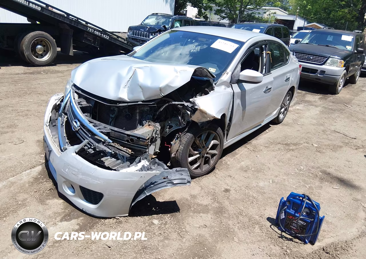 2014 Nissan Sentra Sr VIN:3N1AB7AP8EL640697 - 2