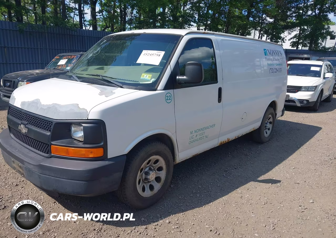 2009 Chevrolet Express 1500 Work Van VIN:1GCFG15X191101864 - 2