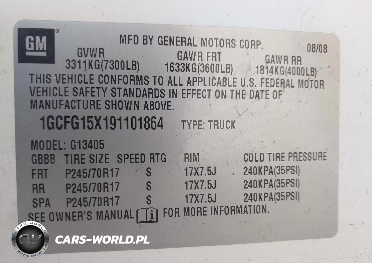 2009 Chevrolet Express 1500 Work Van VIN:1GCFG15X191101864 - 9