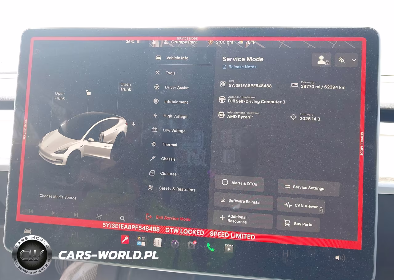 2023 Tesla Model 3 Rear-Wheel Drive VIN:5YJ3E1EA8PF548488 - 7