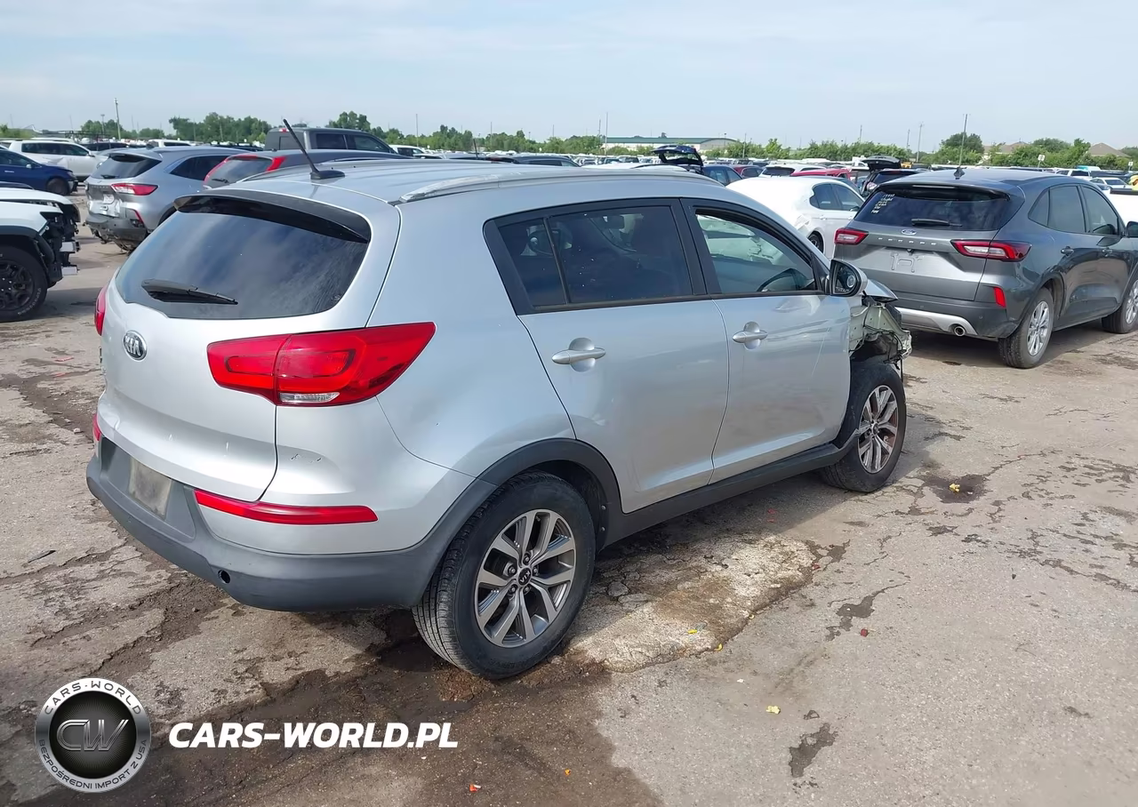 2016 Kia Sportage Lx VIN:KNDPB3AC5G7830543 - 4