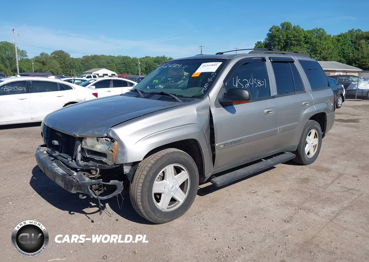 2002 Chevrolet Trailblazer Ltz VIN:1GNDT13S522394556 - 2