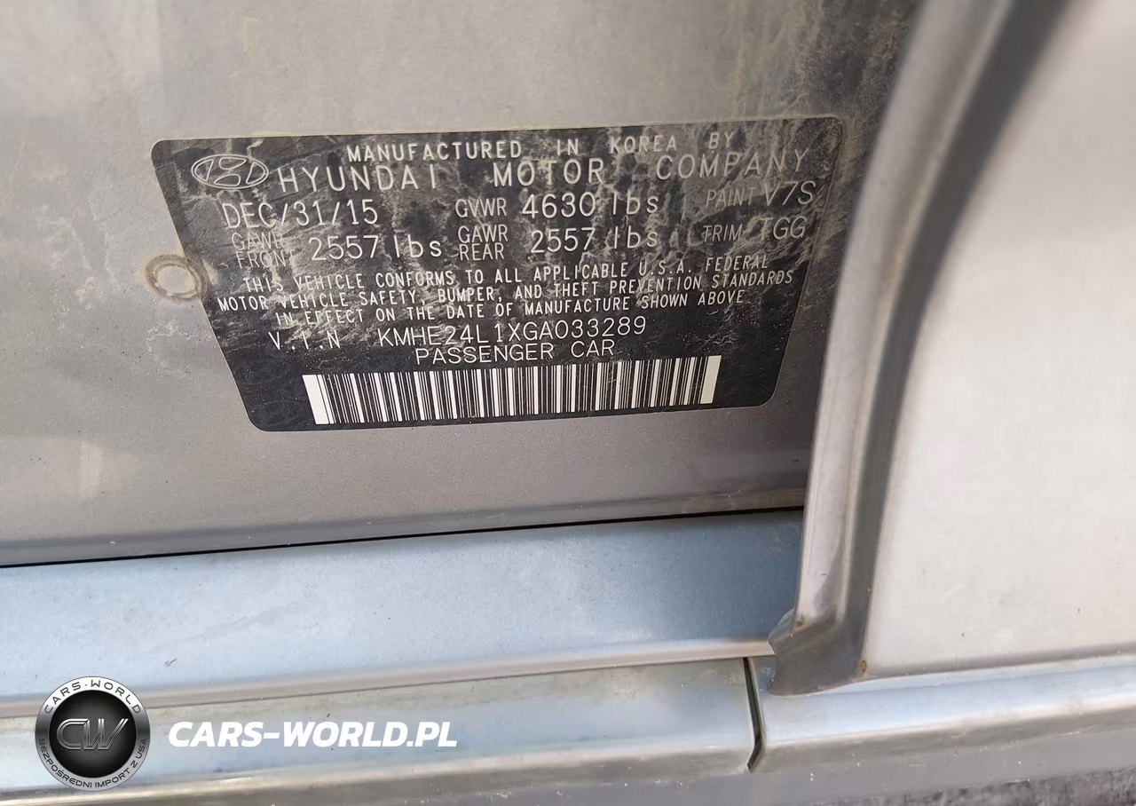 2016 Hyundai Sonata Hybrid Se VIN:KMHE24L1XGA033289 - 9