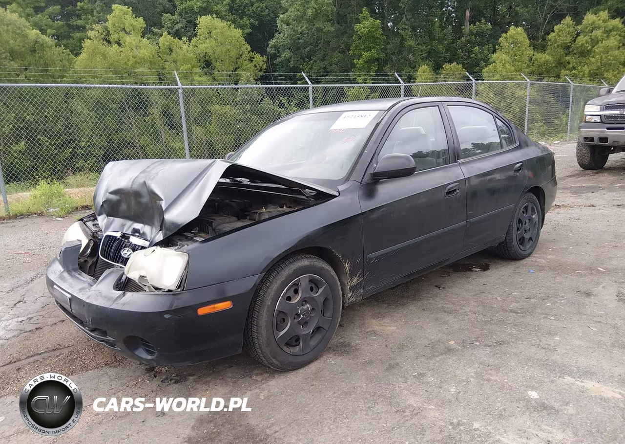 2002 Hyundai Elantra Gls VIN:KMHDN45D12U315743 - 2