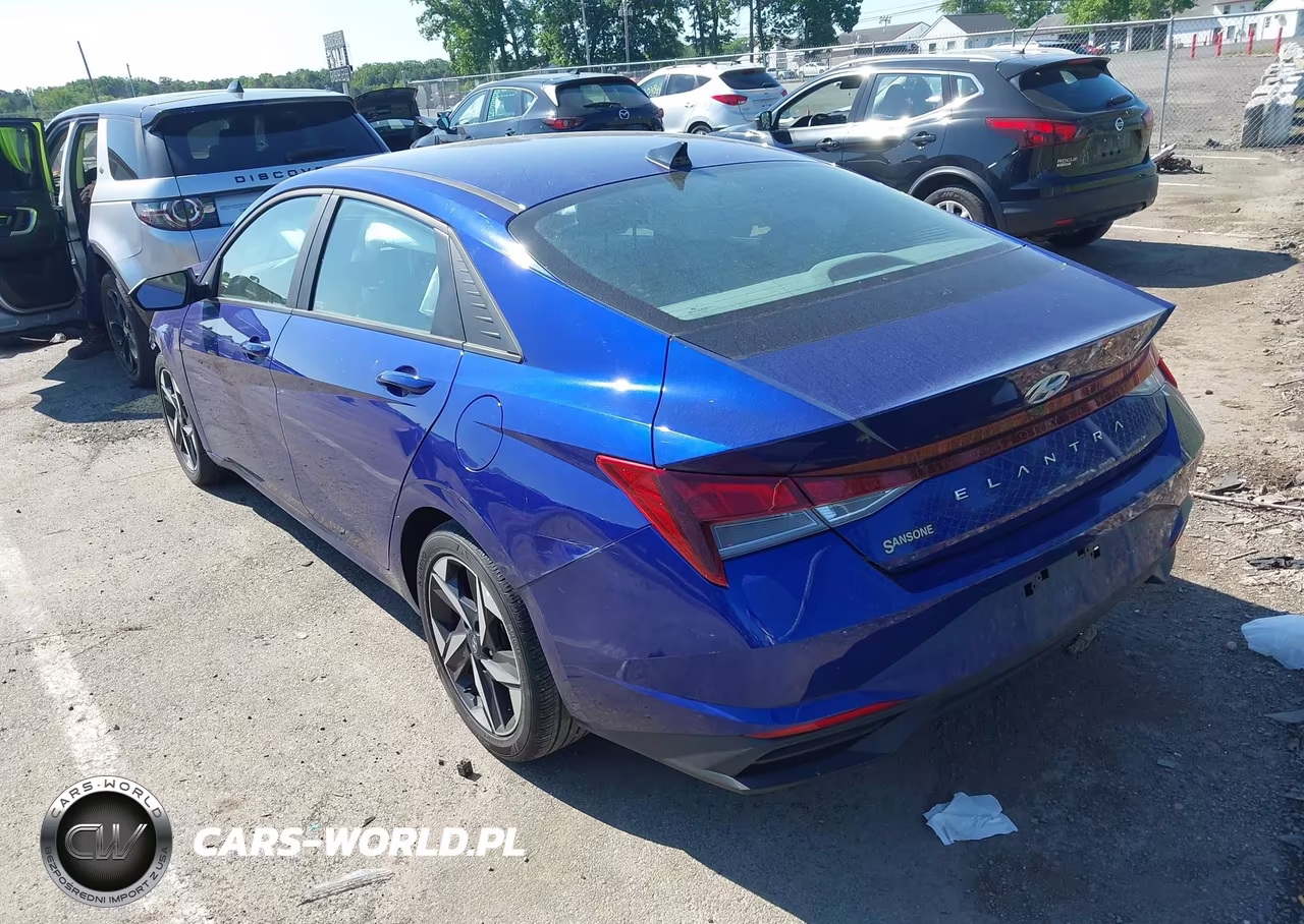 2023 Hyundai Elantra Sel VIN:KMHLS4AG1PU465430 - 3