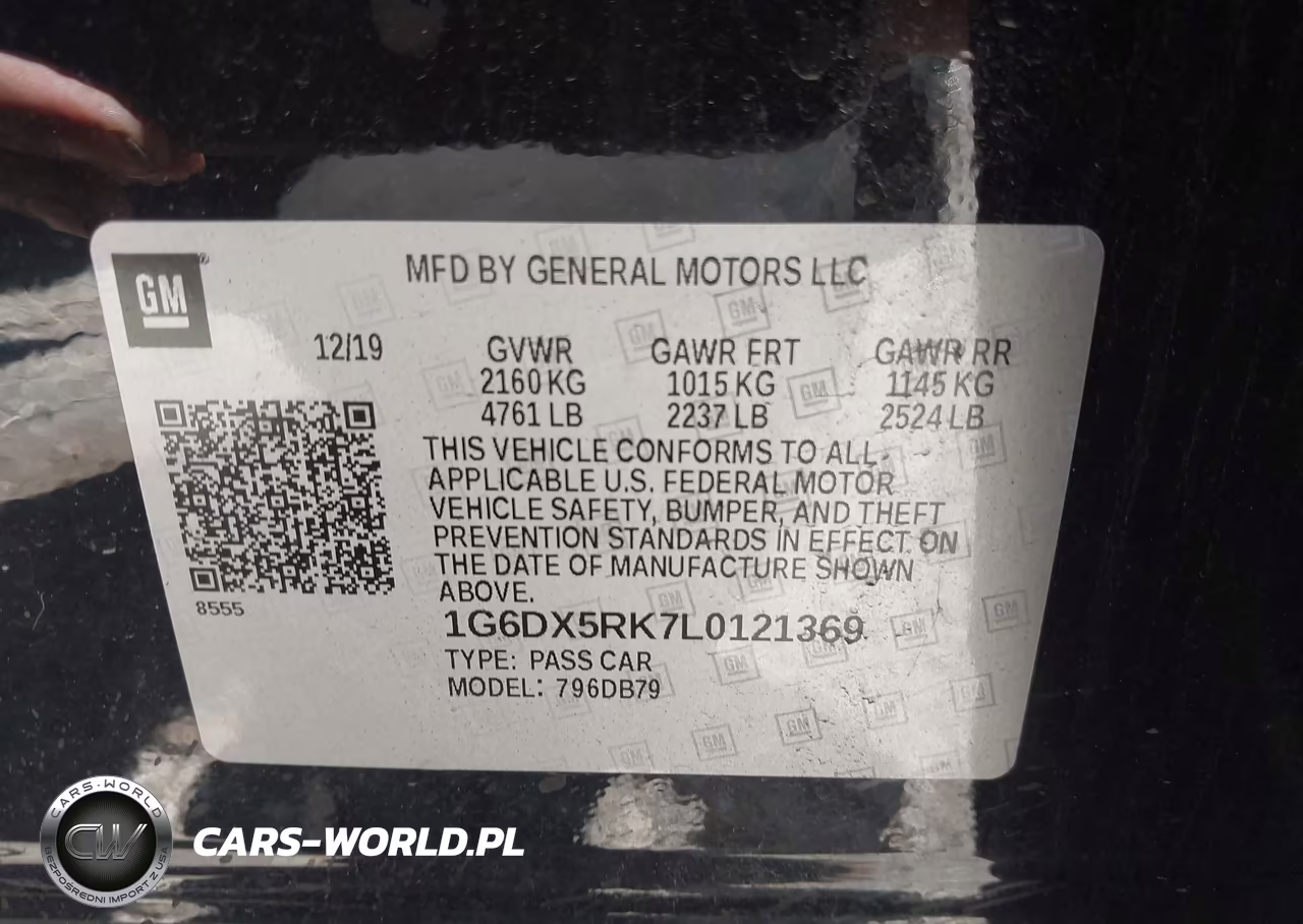 2020 Cadillac Ct5 Luxury VIN:1G6DX5RK7L0121369 - 9