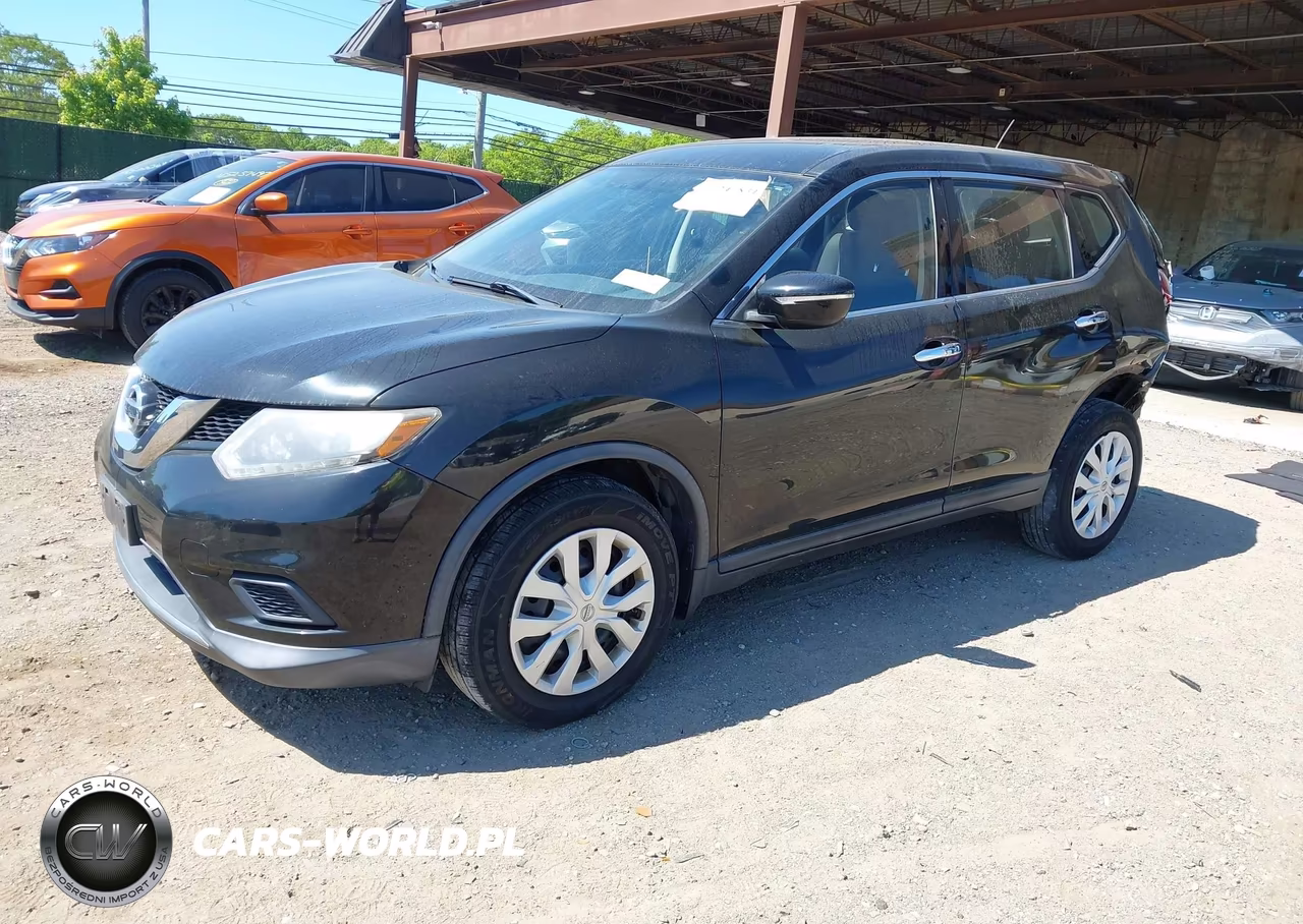 2015 Nissan Rogue S VIN:KNMAT2MV6FP588712 - 2
