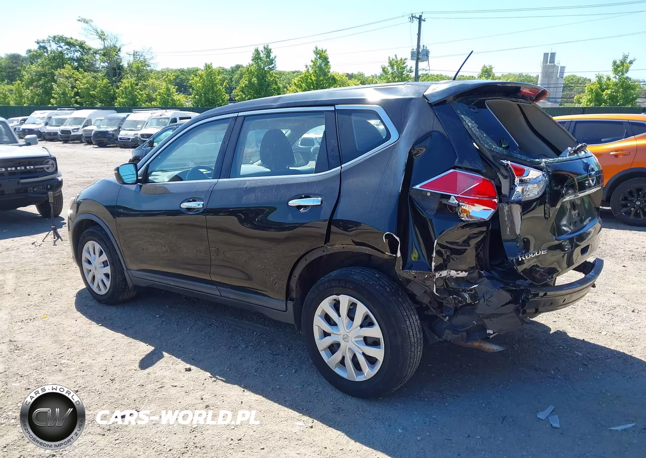 2015 Nissan Rogue S VIN:KNMAT2MV6FP588712 - 3