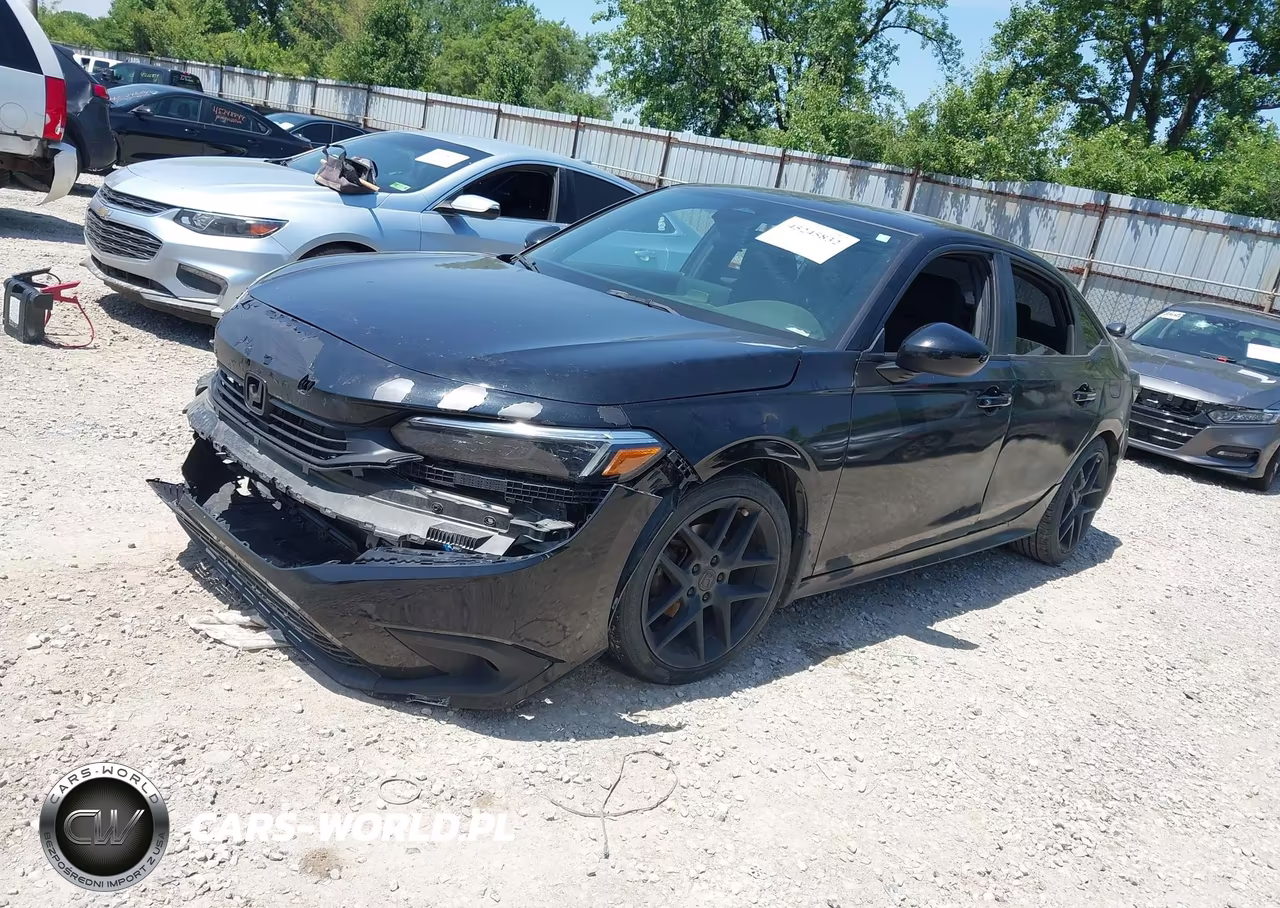 2022 Honda Civic Sport VIN:2HGFE2F55NH593367 - 2