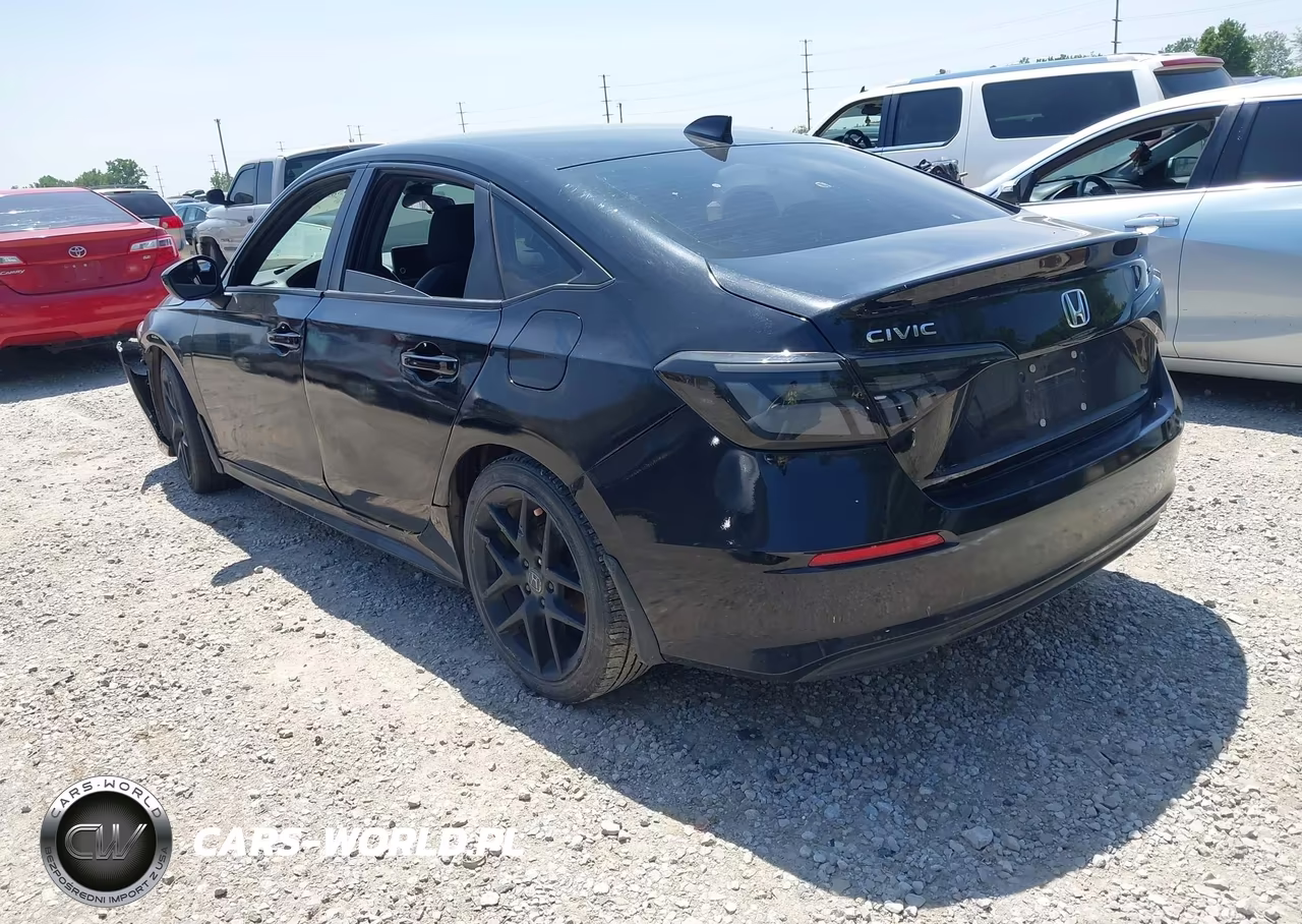 2022 Honda Civic Sport VIN:2HGFE2F55NH593367 - 3
