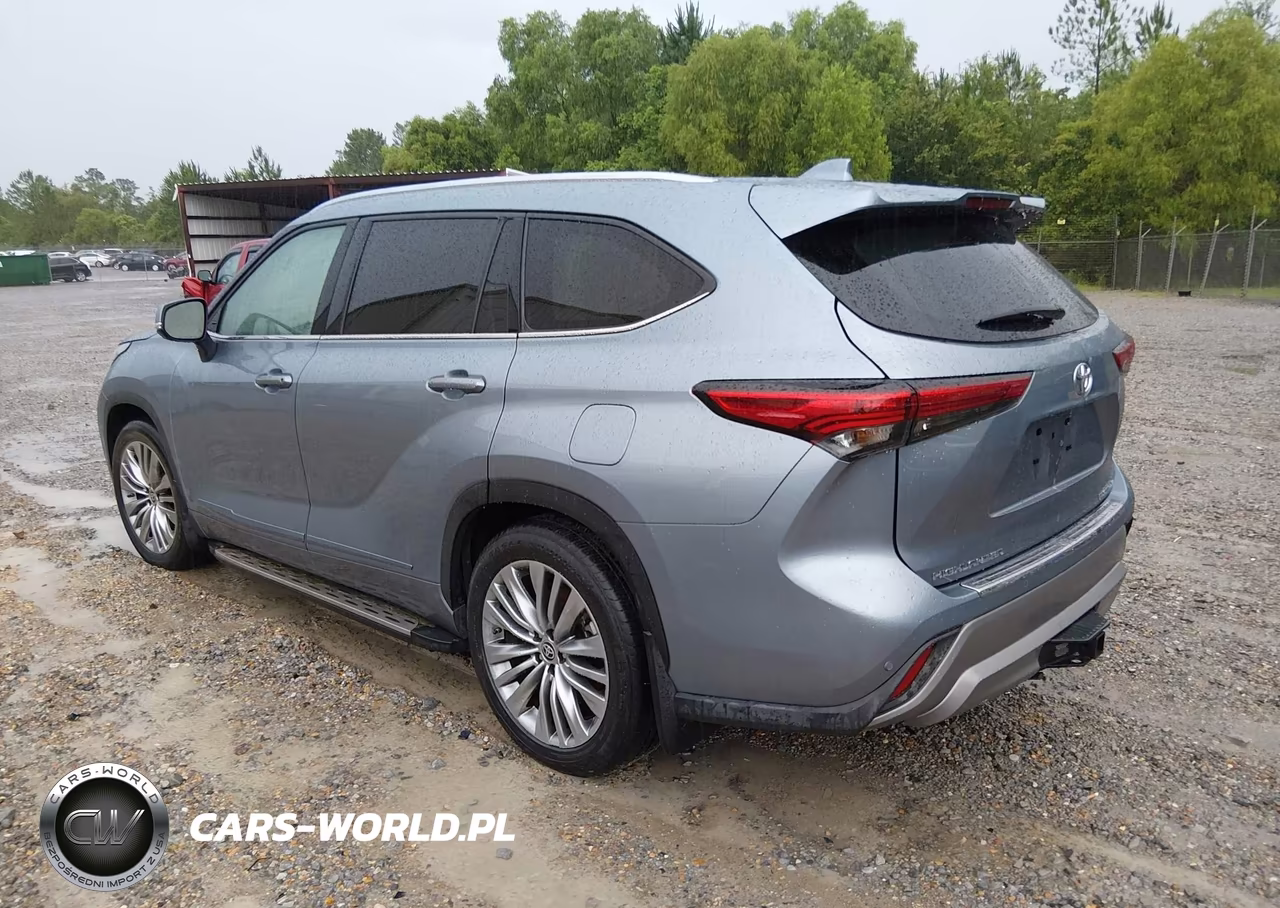 2022 Toyota Highlander Platinum VIN:5TDFZRAH5NS126240 - 3