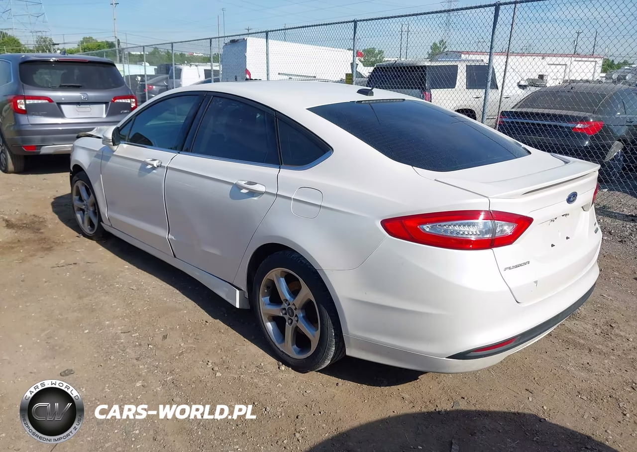 2014 Ford Fusion Se VIN:3FA6P0HD9ER336000 - 3