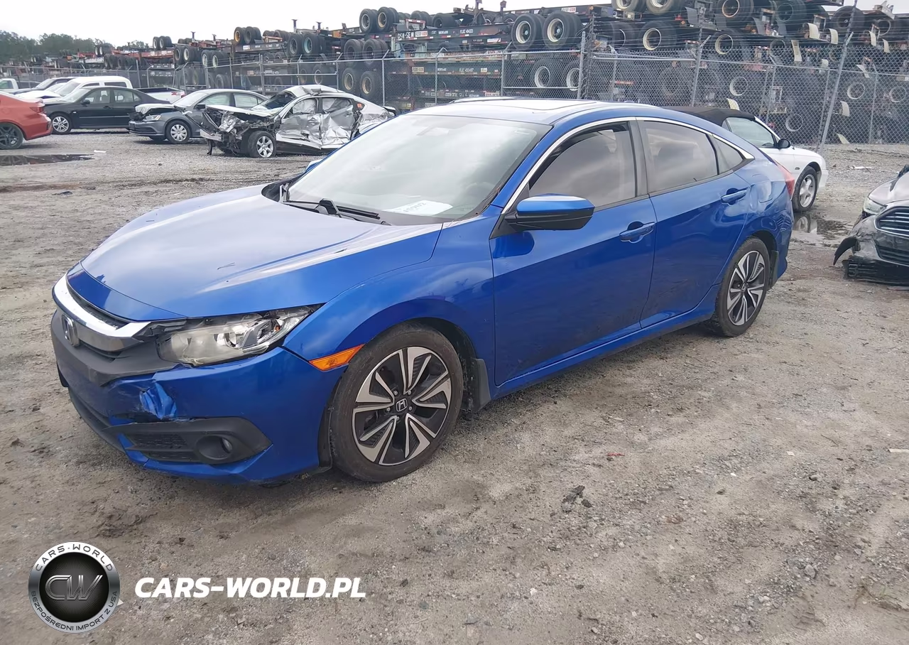 2016 Honda Civic Ex-T VIN:19XFC1F39GE018507 - 2