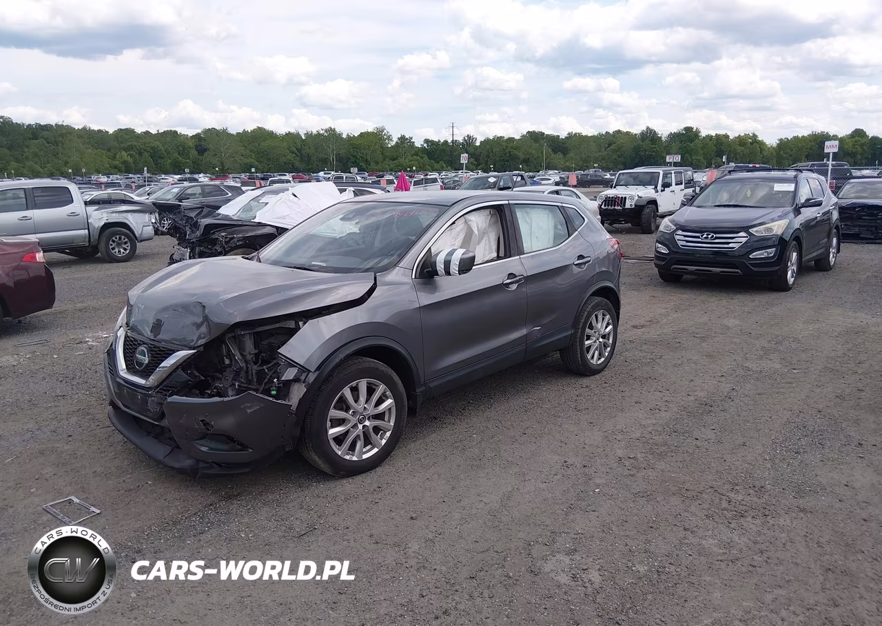 2021 Nissan Rogue Sport S Awd Xtronic Cvt VIN:JN1BJ1AW9MW443848 - 2