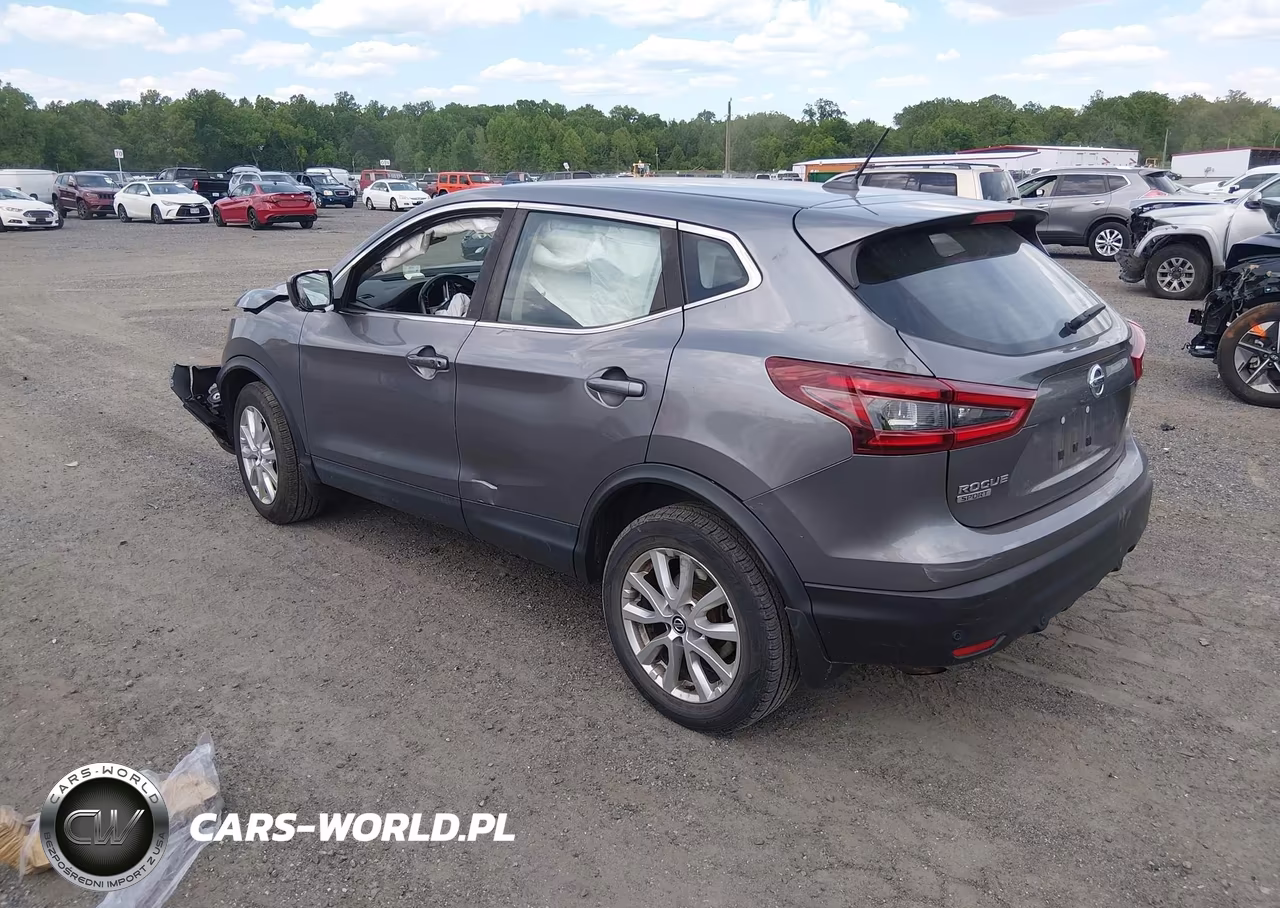 2021 Nissan Rogue Sport S Awd Xtronic Cvt VIN:JN1BJ1AW9MW443848 - 3
