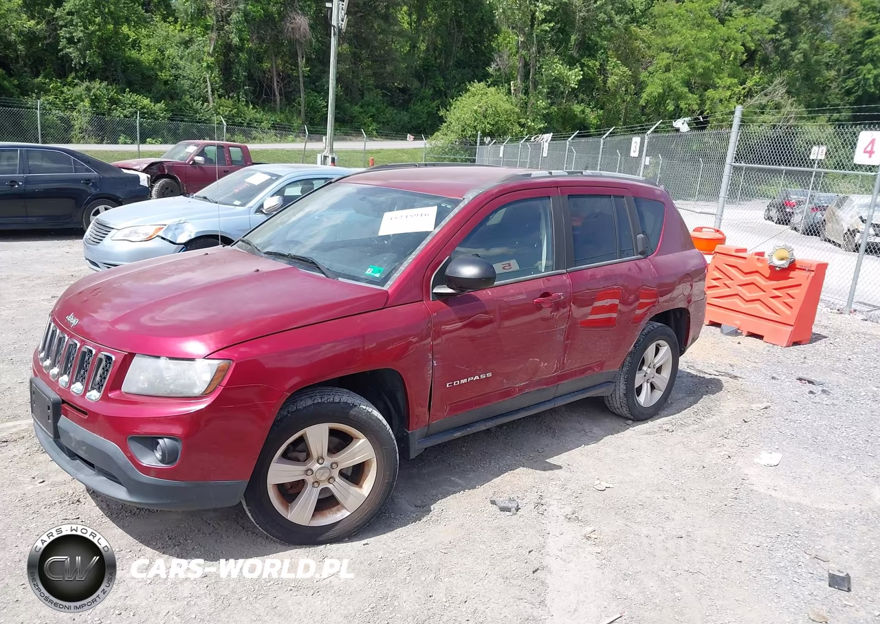 2015 Jeep Compass Sport VIN:1C4NJDBBXFD424778 - 2