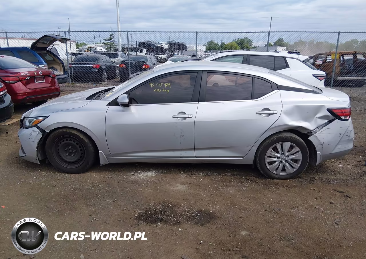 2020 Nissan Sentra S Xtronic Cvt VIN:3N1AB8BV8LY215371 - 14