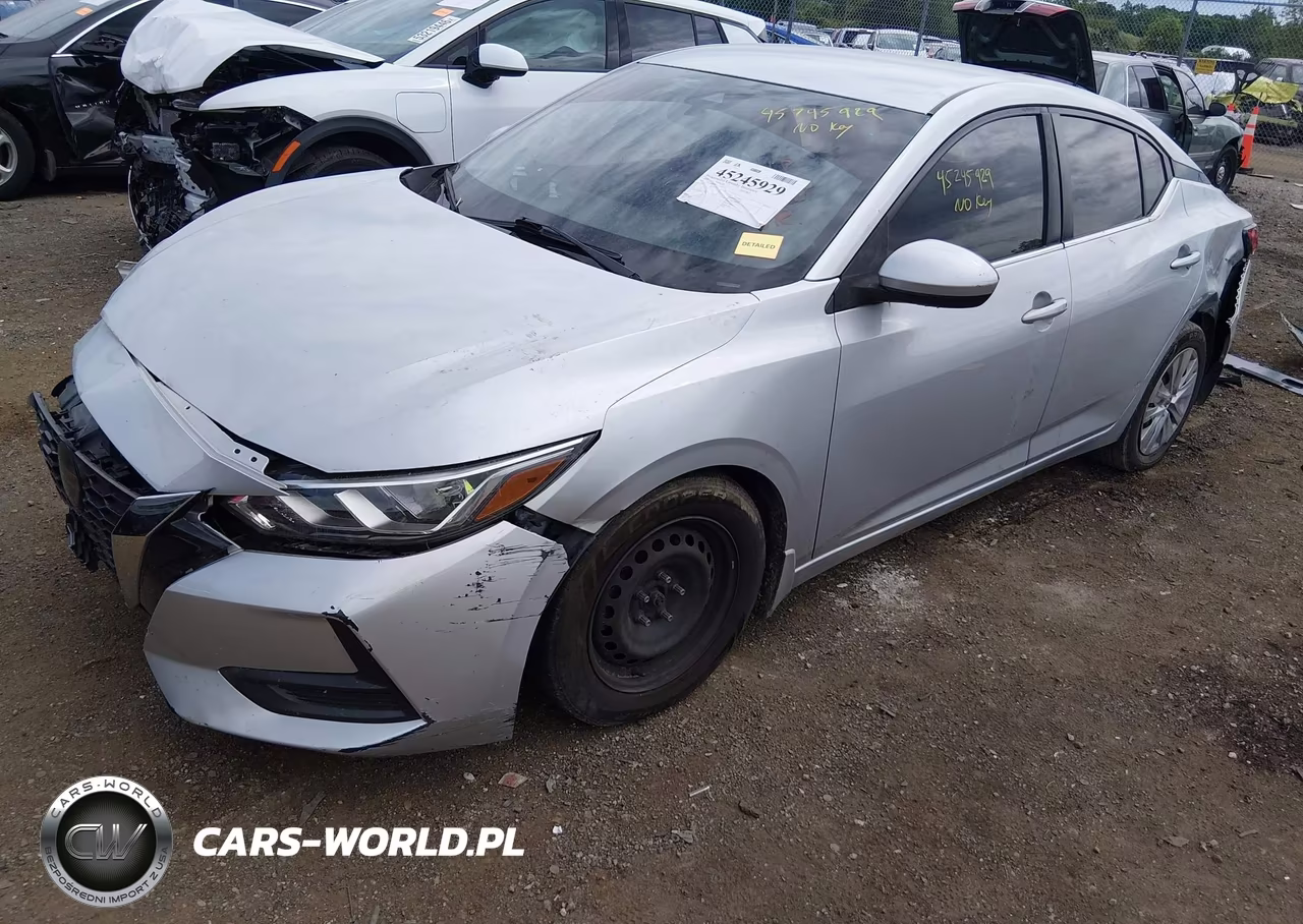 2020 Nissan Sentra S Xtronic Cvt VIN:3N1AB8BV8LY215371 - 2