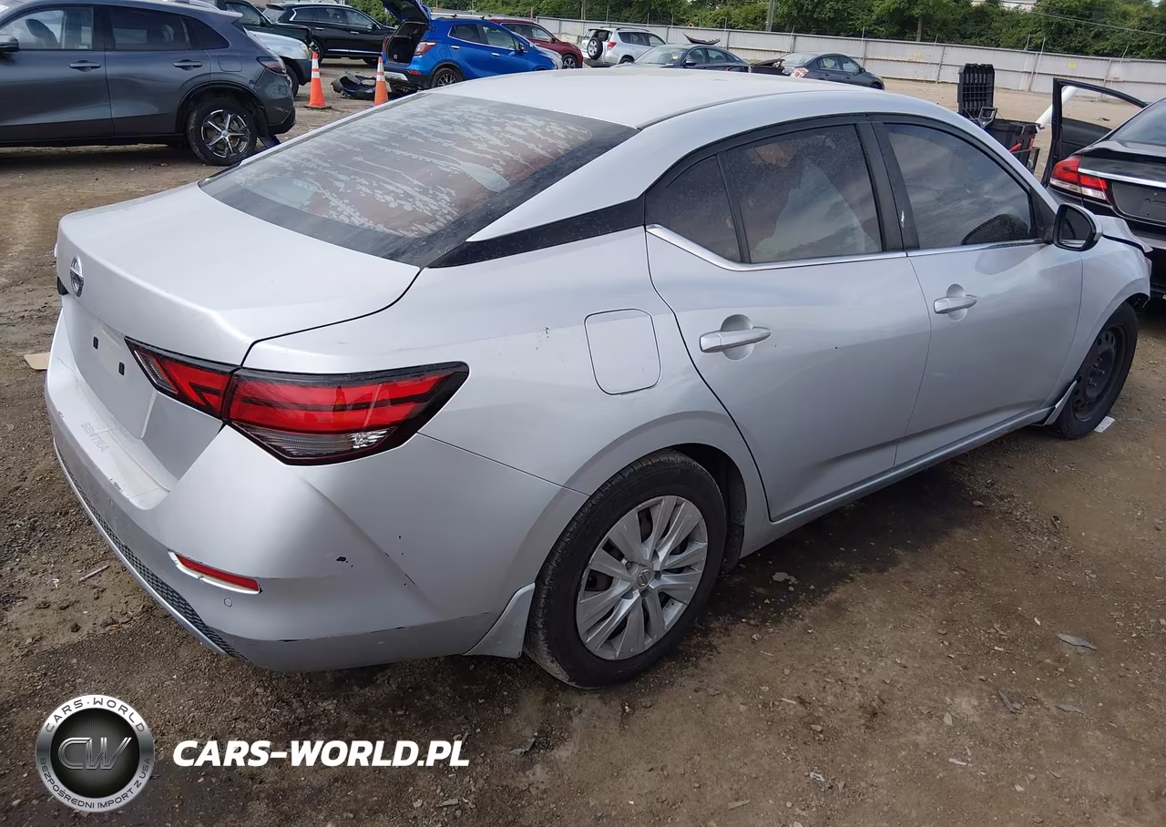 2020 Nissan Sentra S Xtronic Cvt VIN:3N1AB8BV8LY215371 - 4