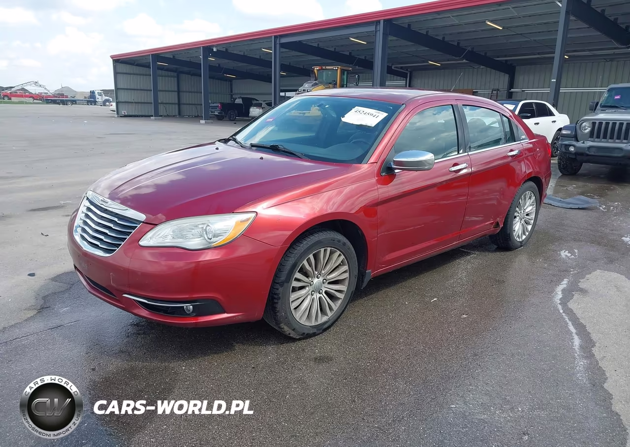 2012 Chrysler 200 Limited VIN:1C3CCBCB2CN121623 - 2