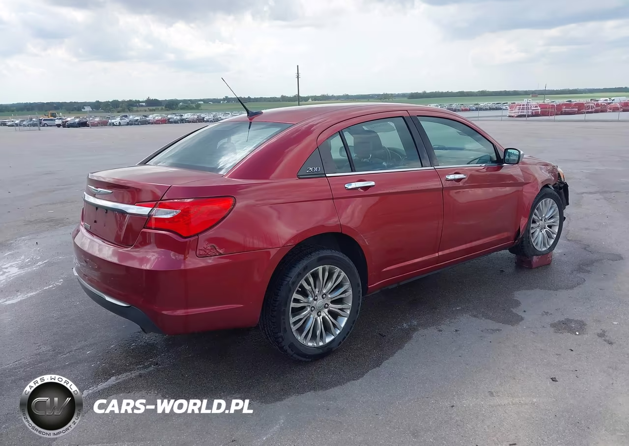 2012 Chrysler 200 Limited VIN:1C3CCBCB2CN121623 - 4