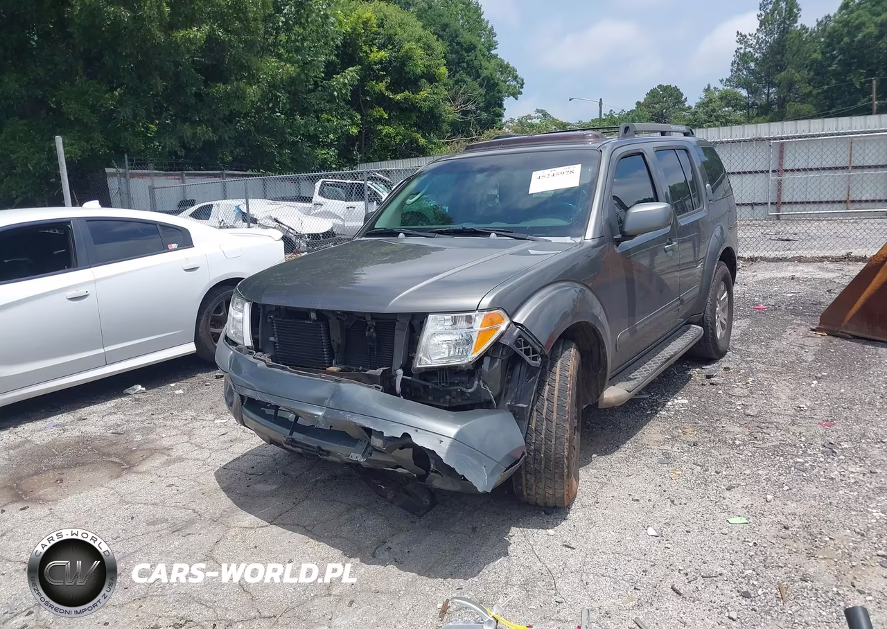 2007 Nissan Pathfinder Le VIN:5N1AR18W77C640249 - 2