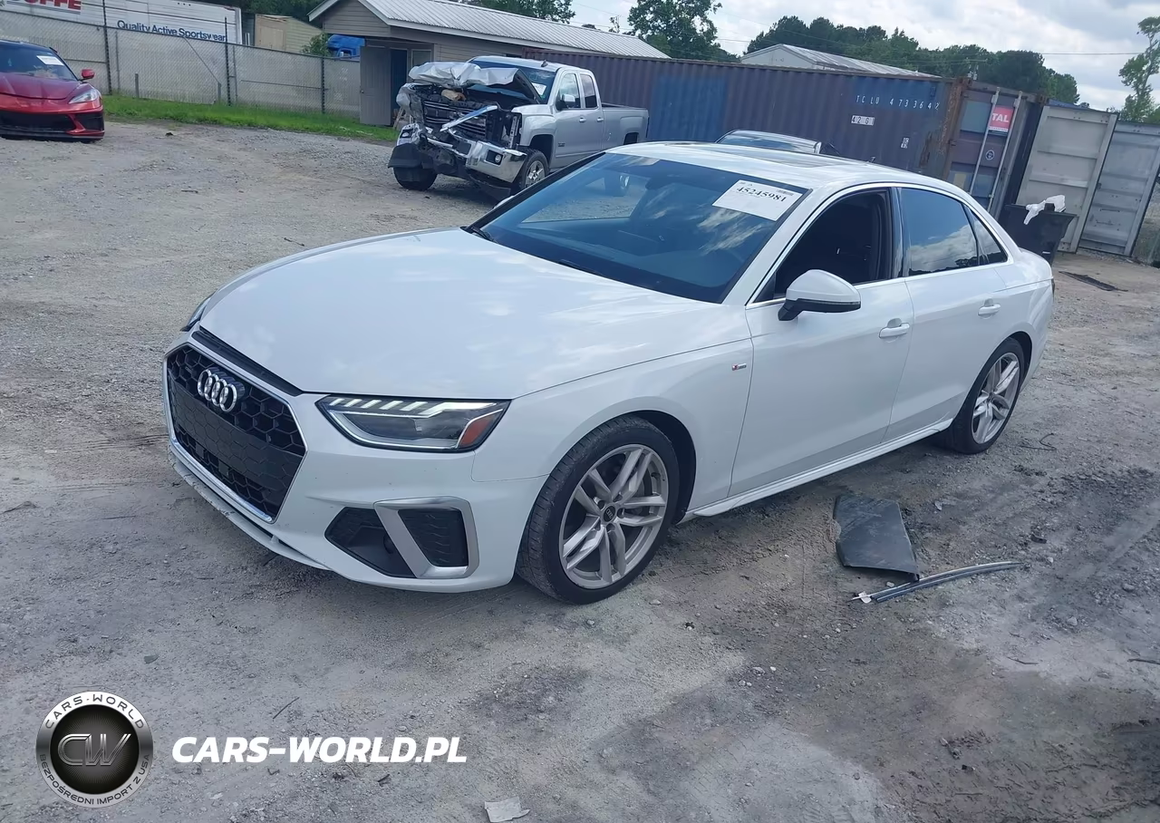 2022 Audi A4 Premium Plus 45 Tfsi S Line Quattro S Tronic VIN:WAUEAAF40NN008576 - 2