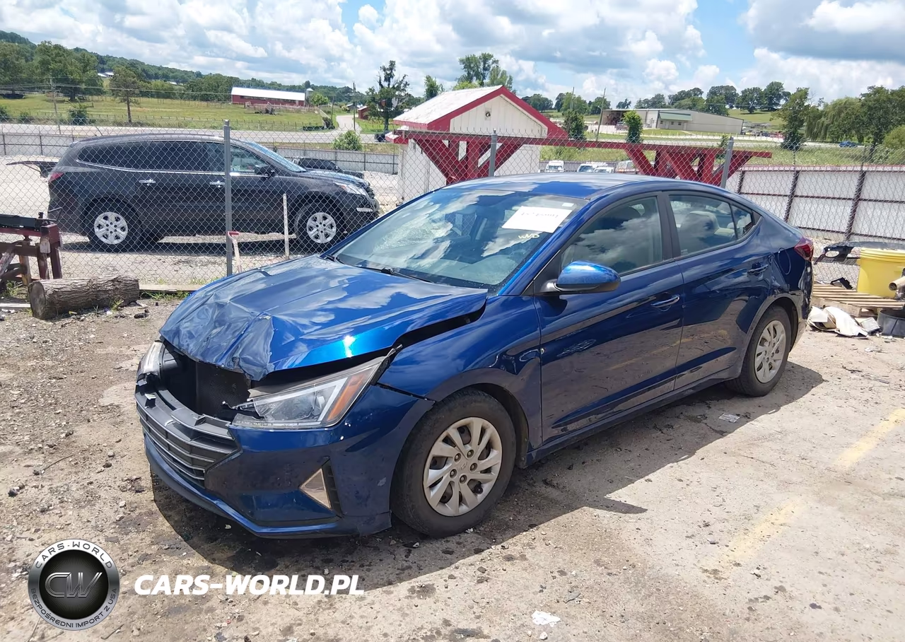 2019 Hyundai Elantra Se VIN:5NPD74LF2KH456463 - 2