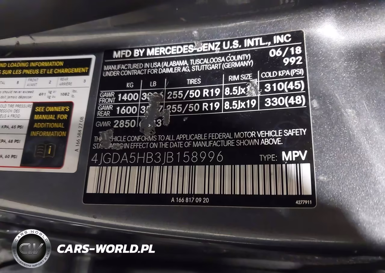 2018 Mercedes-Benz Gle 350 4Matic VIN:4JGDA5HB3JB158996 - 9