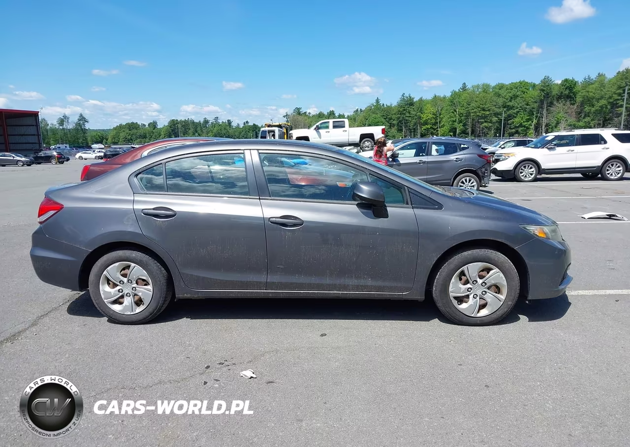 2013 Honda Civic Lx VIN:2HGFB2F50DH593865 - 13
