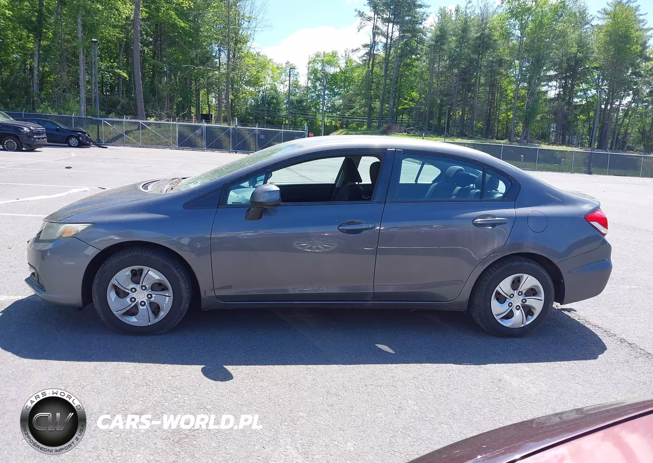 2013 Honda Civic Lx VIN:2HGFB2F50DH593865 - 14