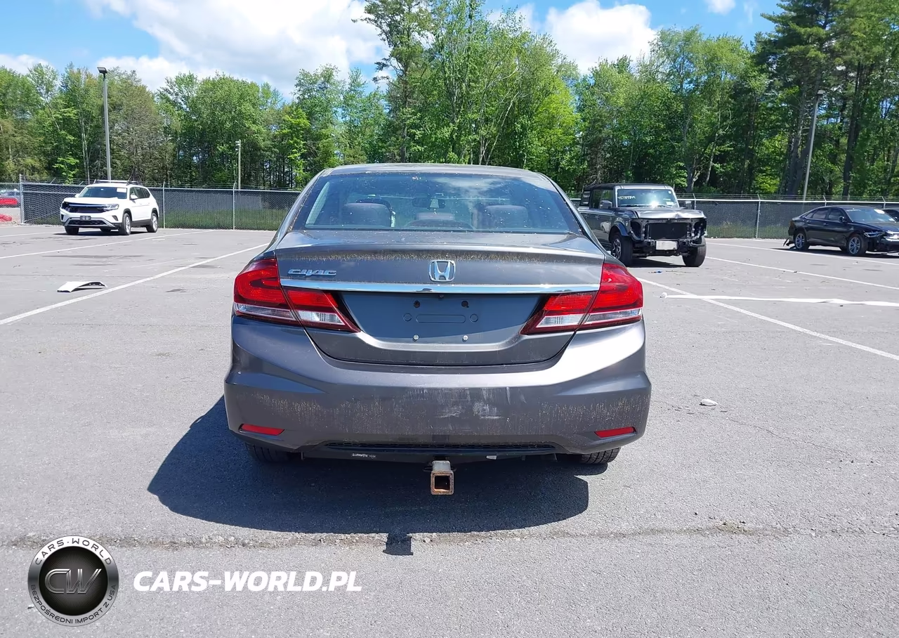 2013 Honda Civic Lx VIN:2HGFB2F50DH593865 - 16