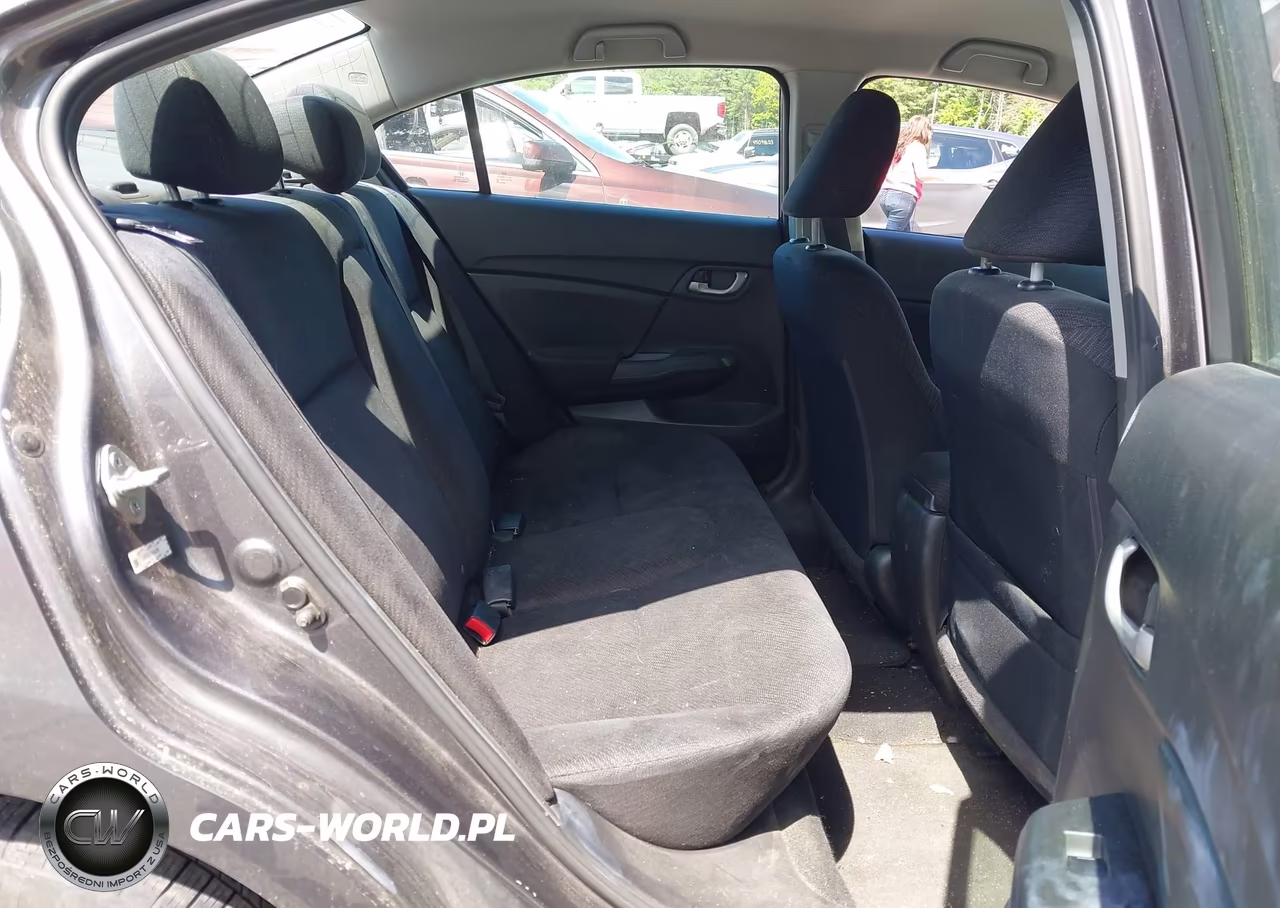 2013 Honda Civic Lx VIN:2HGFB2F50DH593865 - 8