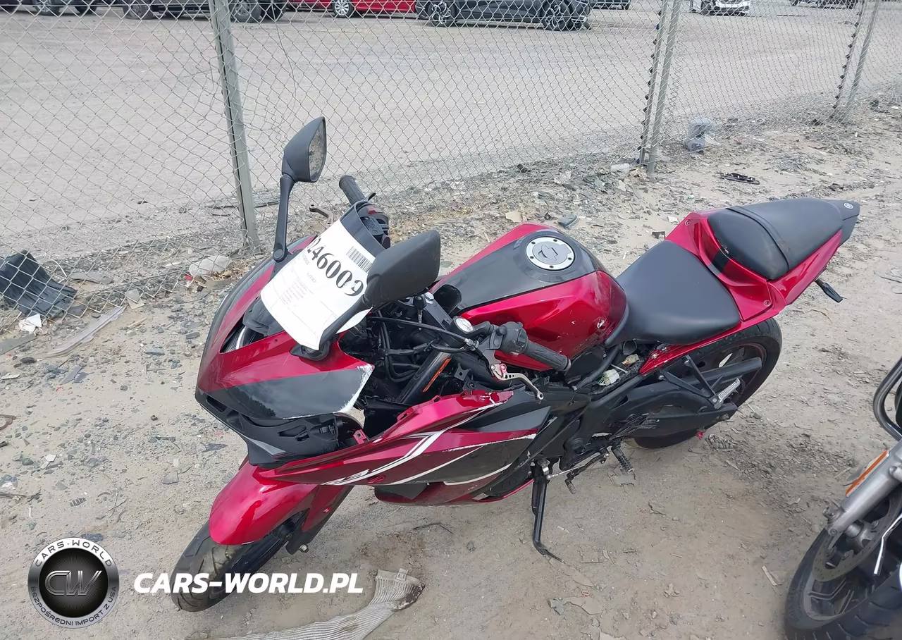 2015 Yamaha Yzfr3 VIN:MH3RH06Y7FK009273 - 2