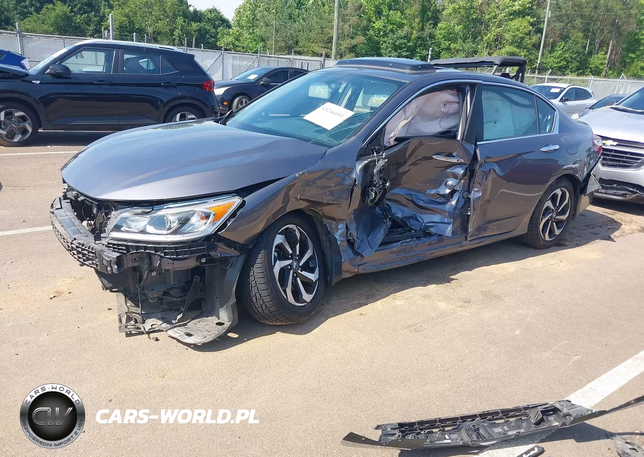 2016 Honda Accord Ex VIN:1HGCR2F76GA223345 - 2