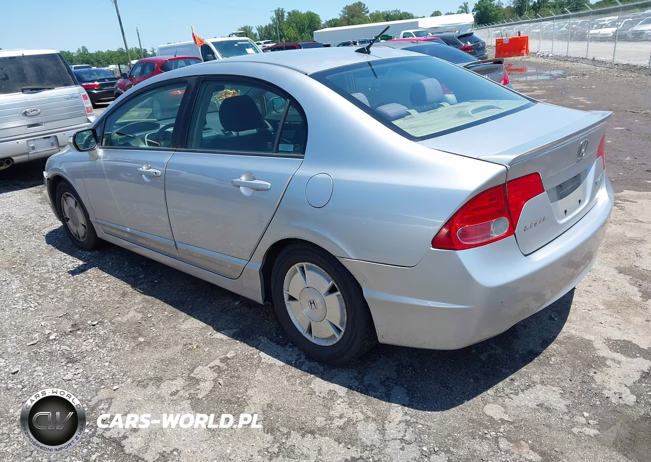 2008 Honda Civic Hybrid VIN:JHMFA362X8S008199 - 3