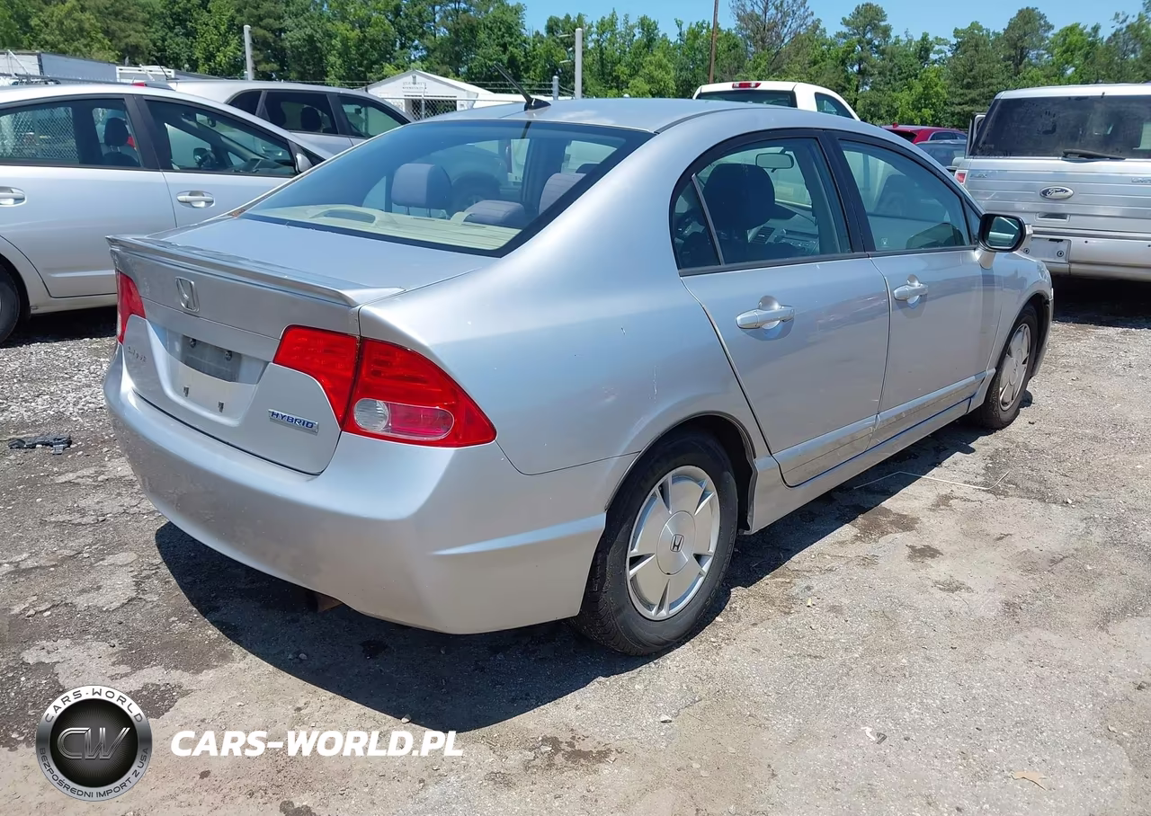 2008 Honda Civic Hybrid VIN:JHMFA362X8S008199 - 4