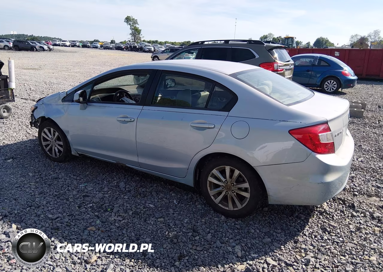 2012 Honda Civic Ex VIN:2HGFB2F86CH520654 - 3