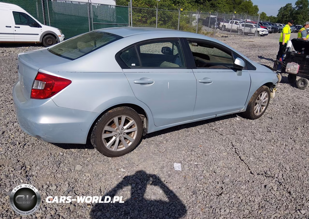 2012 Honda Civic Ex VIN:2HGFB2F86CH520654 - 4
