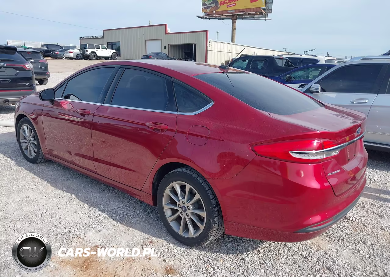 2017 Ford Fusion Se VIN:3FA6P0HD4HR391569 - 3
