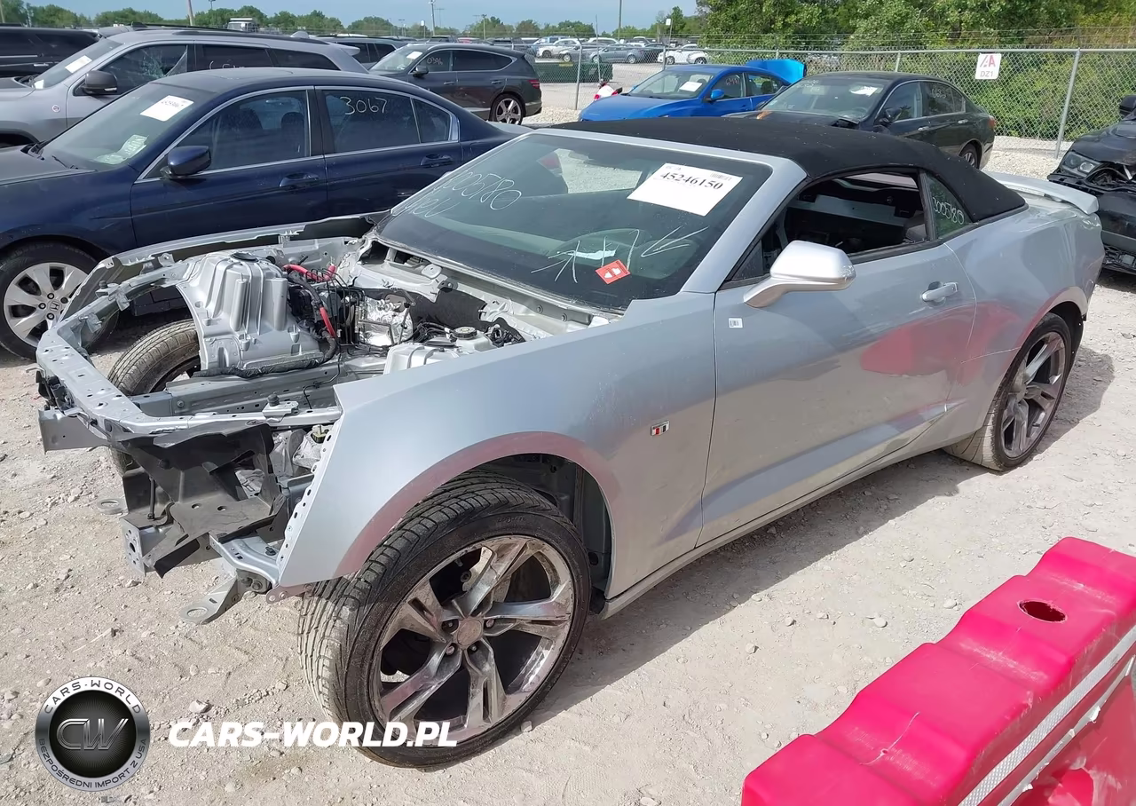 2019 Chevrolet Camaro 2Ss VIN:1G1FH3D73K0115313 - 2