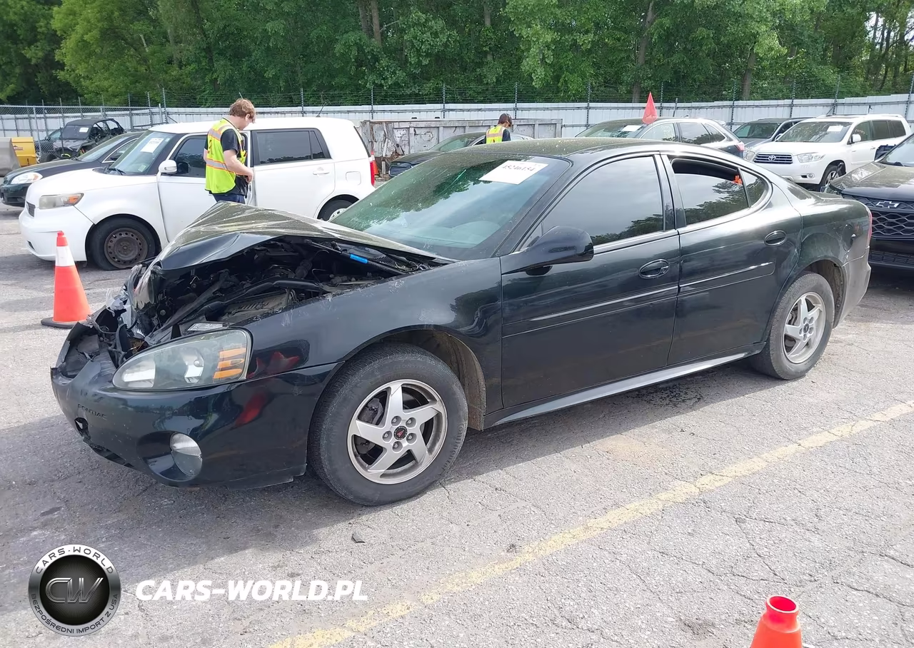 2004 Pontiac Grand Prix Gt1 VIN:2G2WP522841298992 - 2