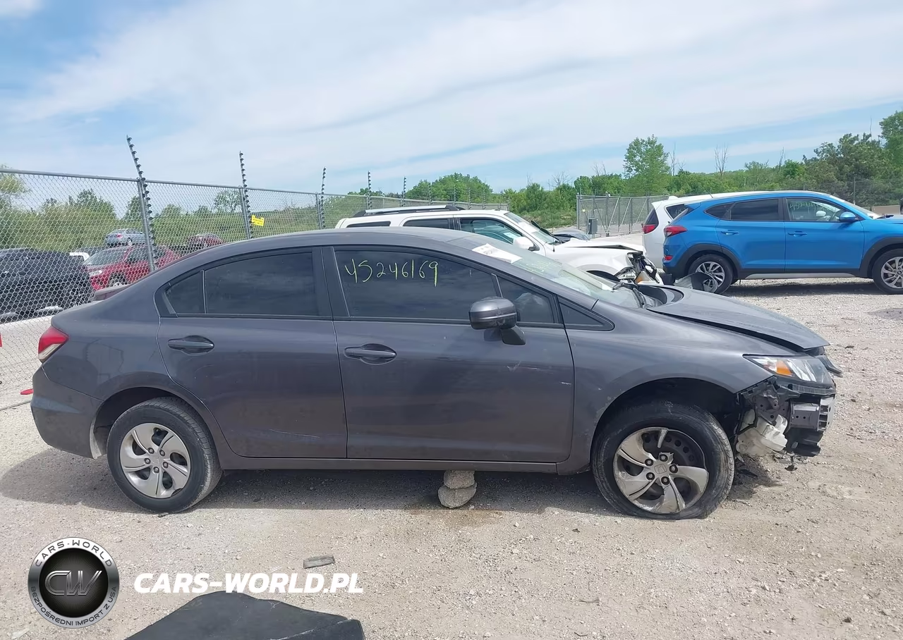 2015 Honda Civic Lx VIN:19XFB2F50FE084839 - 13