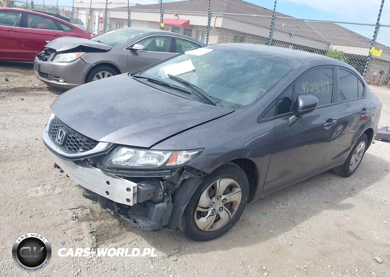 2015 Honda Civic Lx VIN:19XFB2F50FE084839 - 2