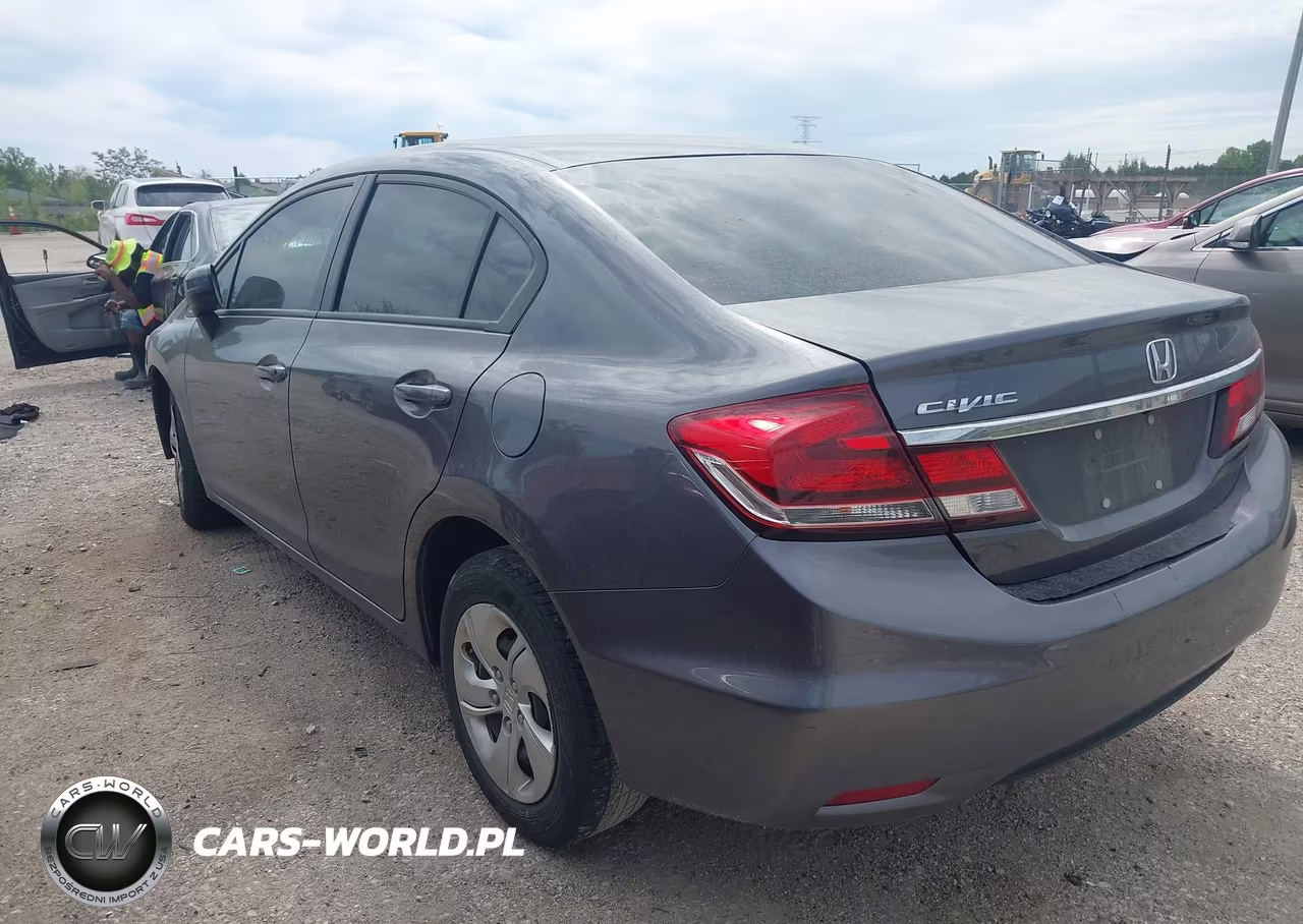 2015 Honda Civic Lx VIN:19XFB2F50FE084839 - 3