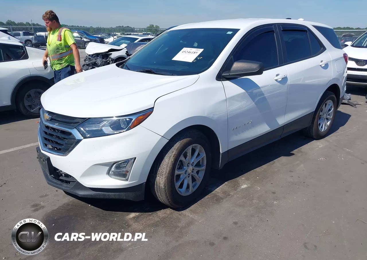 2021 Chevrolet Equinox Awd Ls VIN:3GNAXSEV7MS102188 - 2